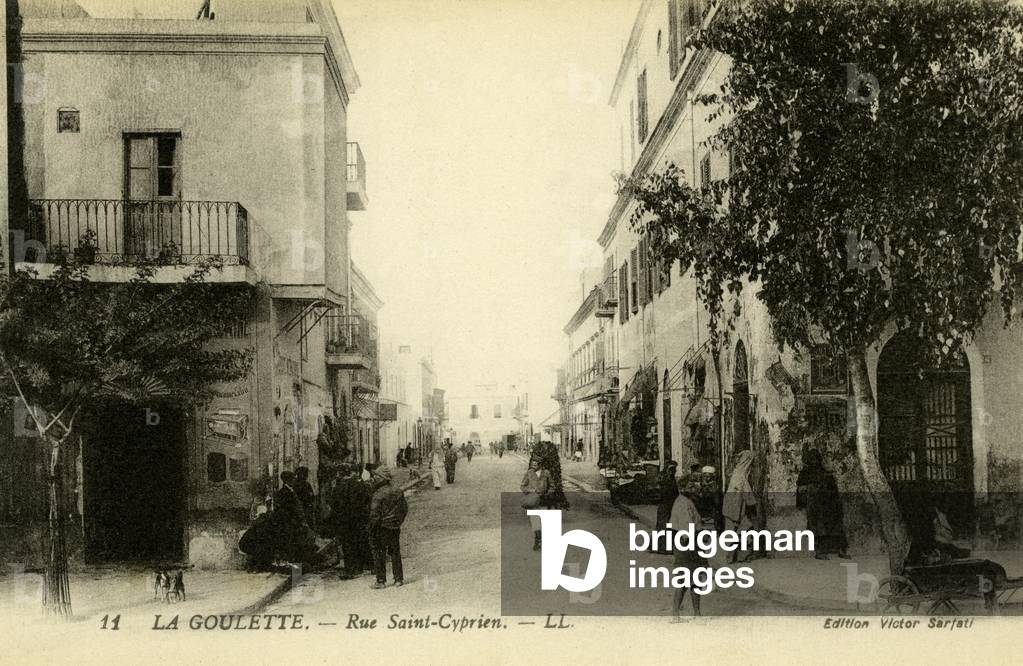 Tunis, late 19th/beg 20th century (postcard)