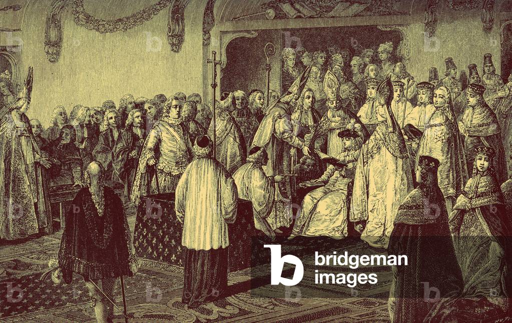 Louis XVI taking the