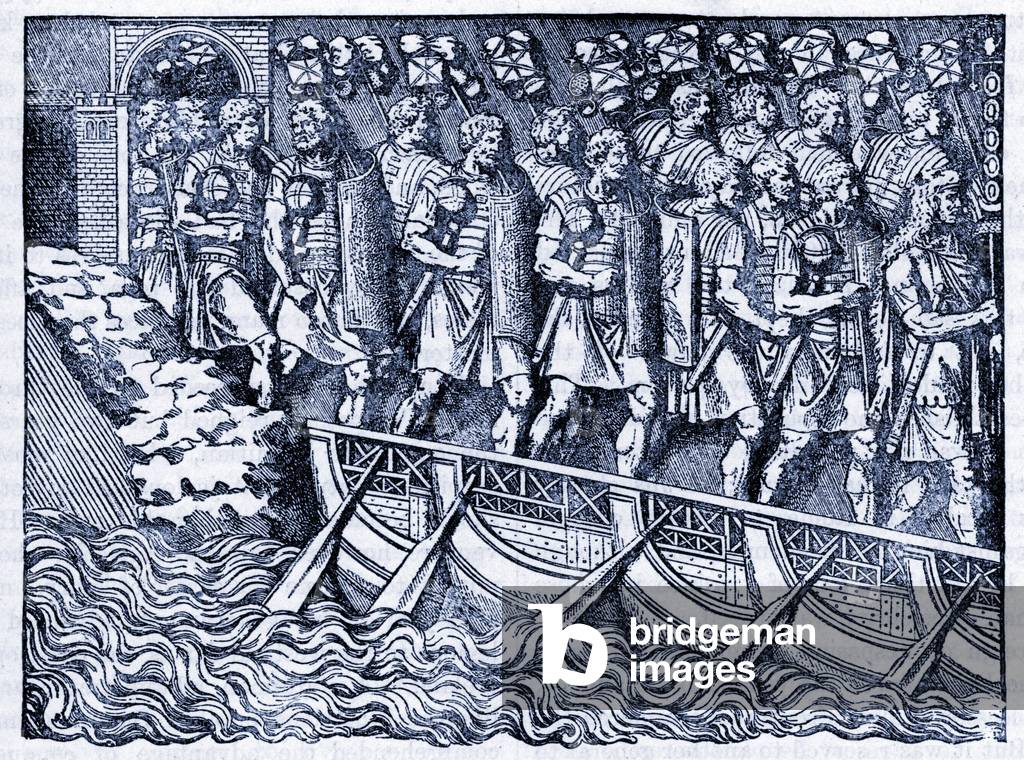 Trajan Column, Rome, Italy - illustration