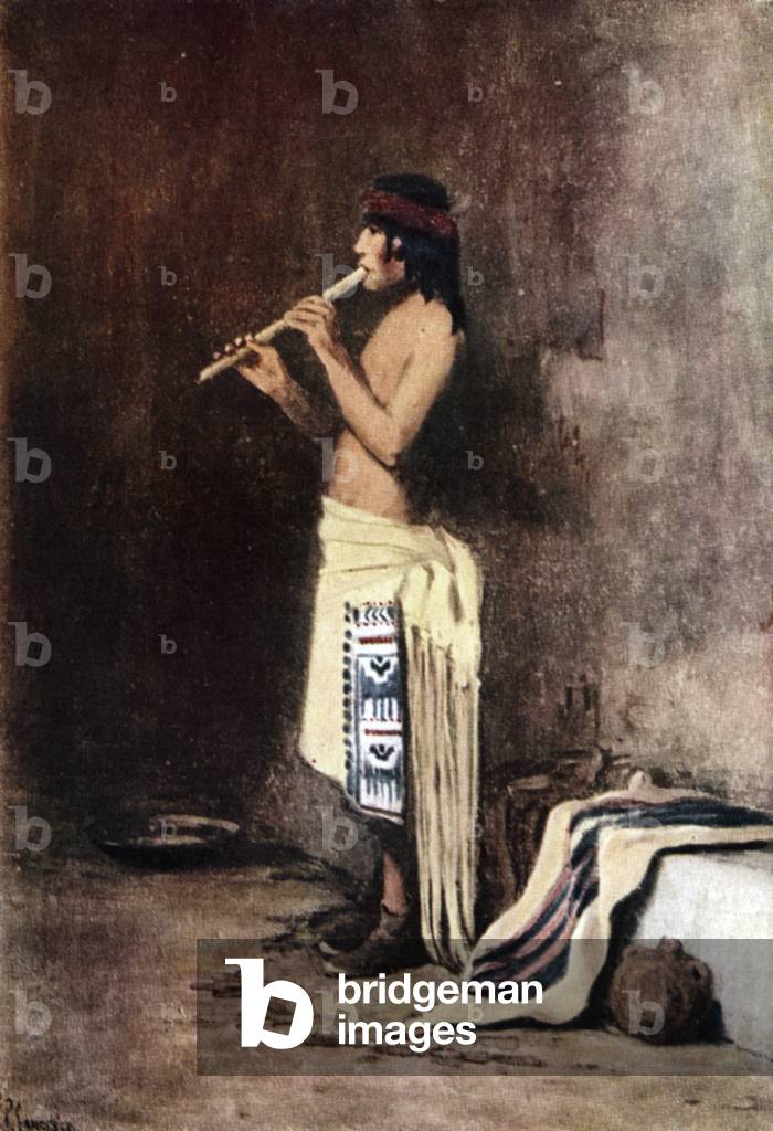 Native American boy from