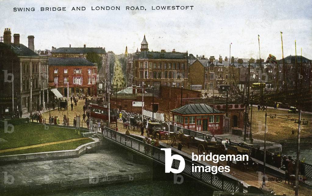 Swing Bridge and London Road, Lowestoft
