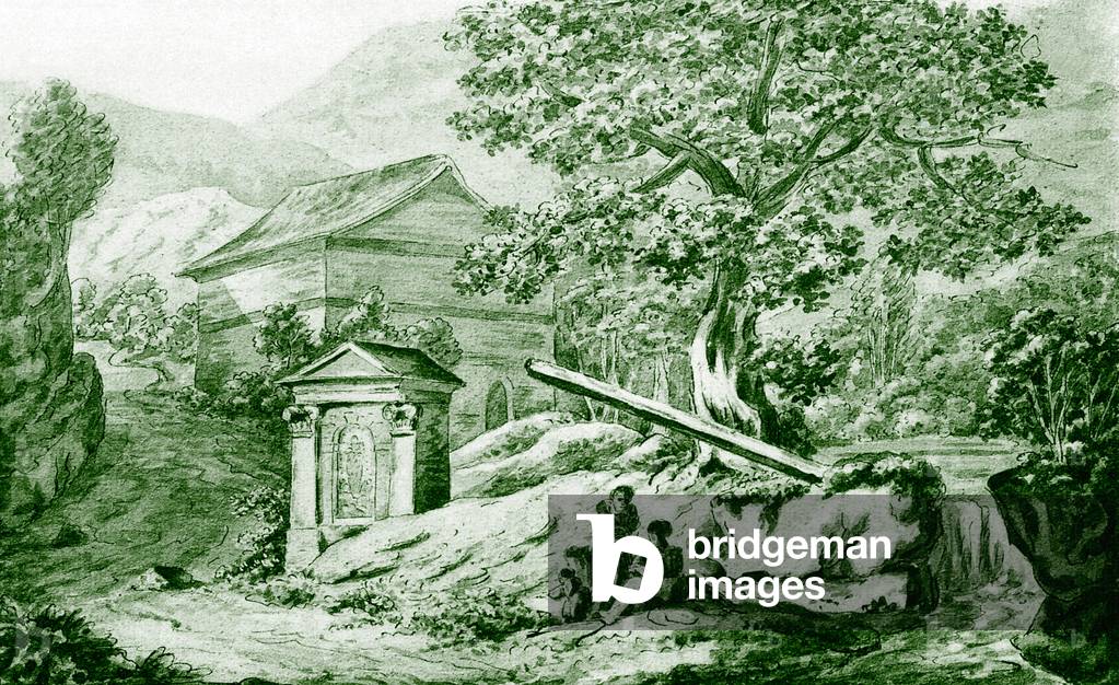 Johann Wolfgang von Goethe 's sketch