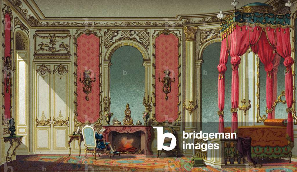 French 18th century interior of home