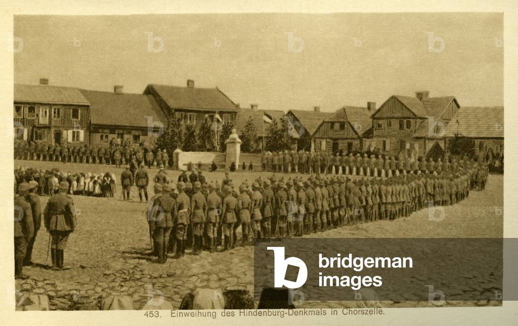 Eastern Front towns under WWI German occupation