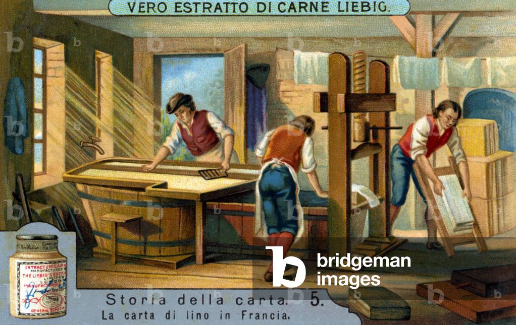 History of Paper: Making Flax Paper