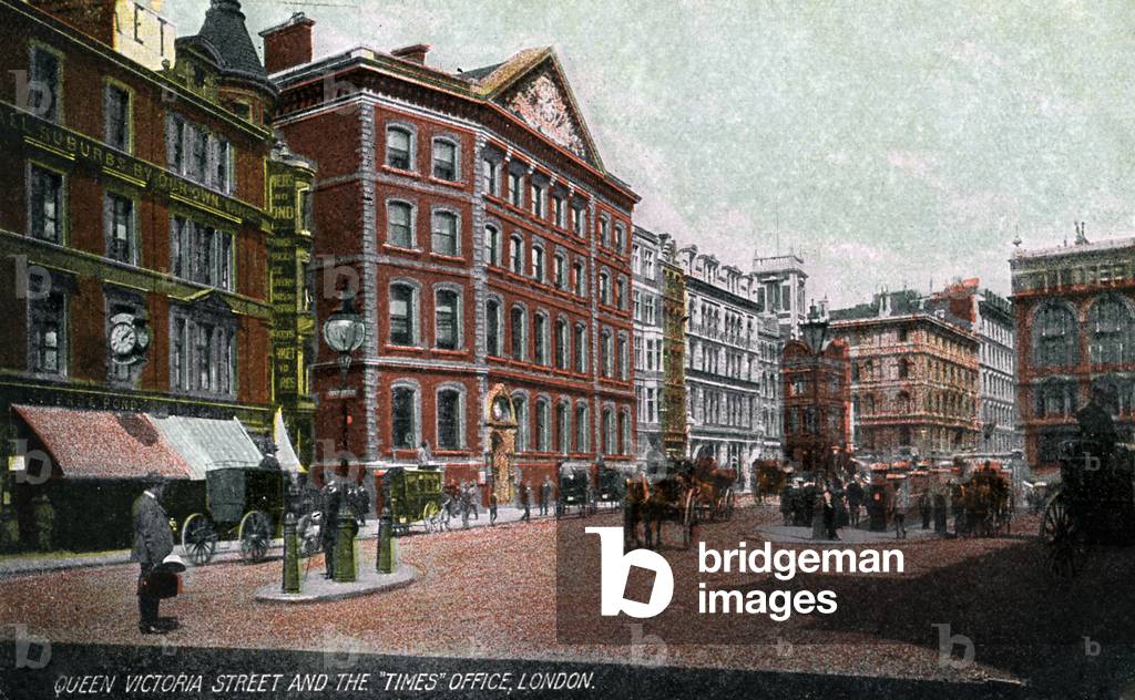 Queen Victoria Street - office of the Times newspaper