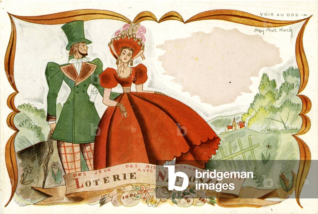 French advertisement for French National Lottery