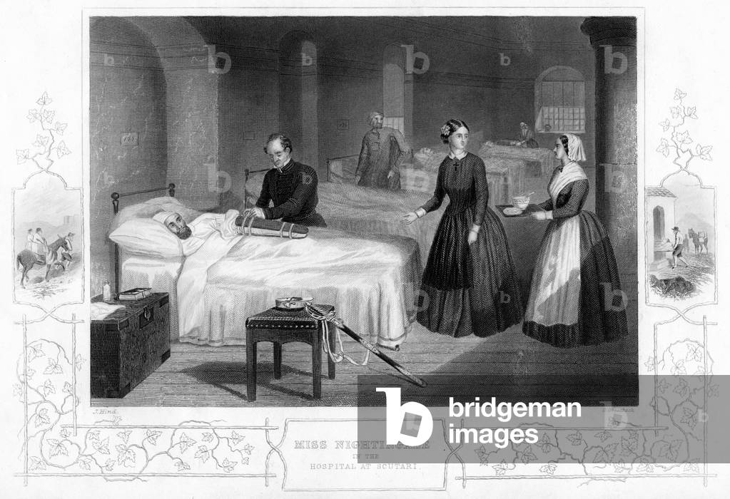 Florence Nightingale in the Hospital at Scutari