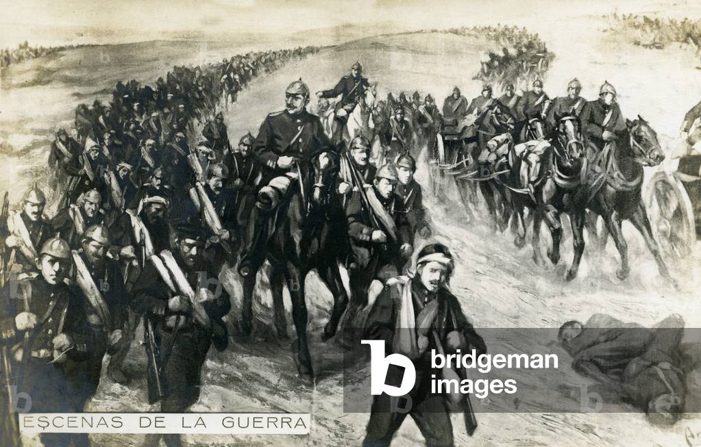 World War 1: German batallion