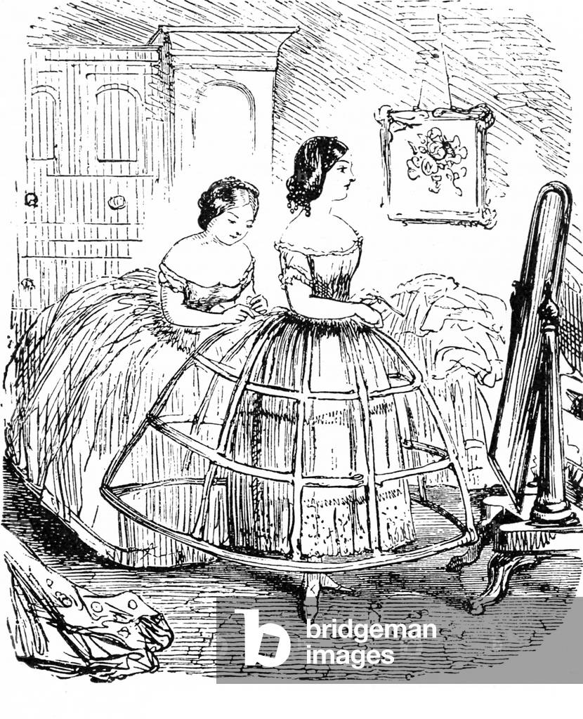 British women 's fashion - 1850s