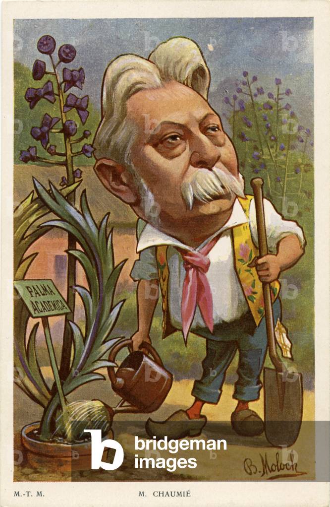Joseph Chaumié - caricature by B. Moloch