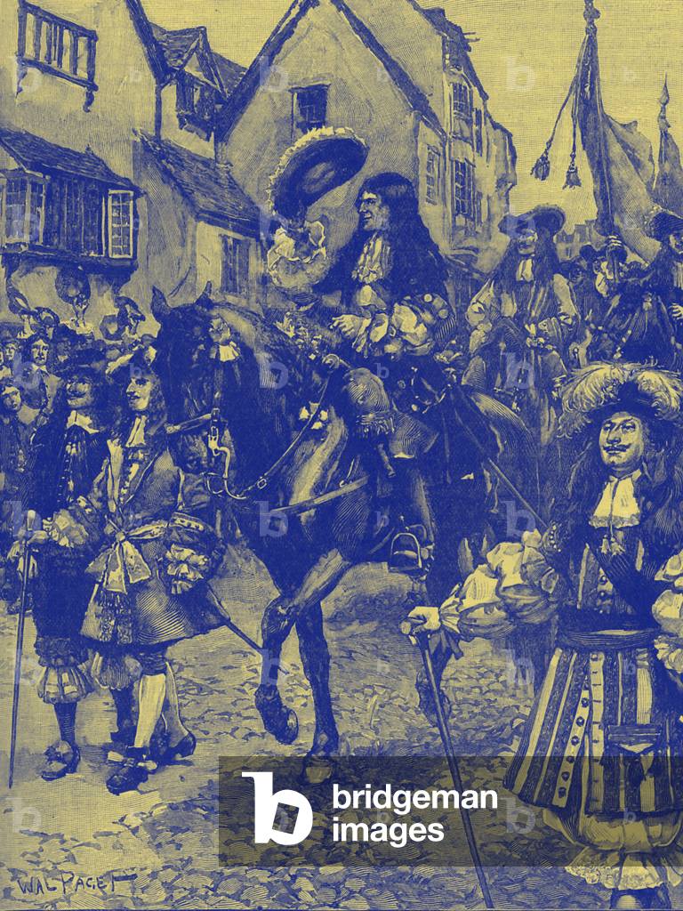 William of Orange enterting Exeter, 1688