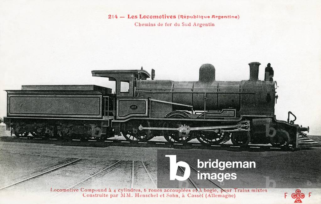 Railway carriage of South Argentina railways