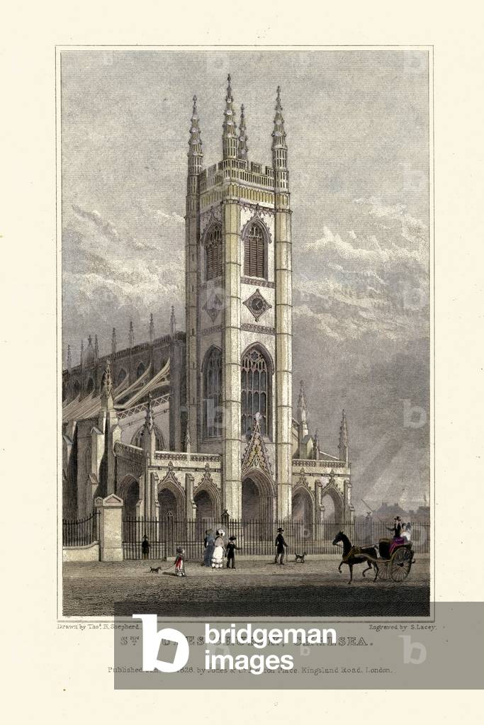 London Views:  St. Lukes Church, Chelsea