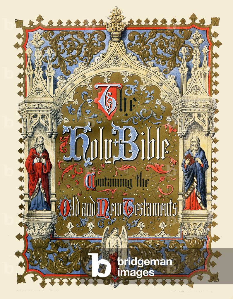 The  Holy Bible - frontispiece.