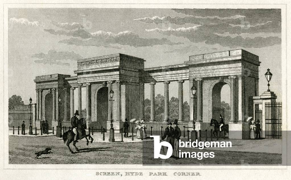 Screen, Hyde Park Corner