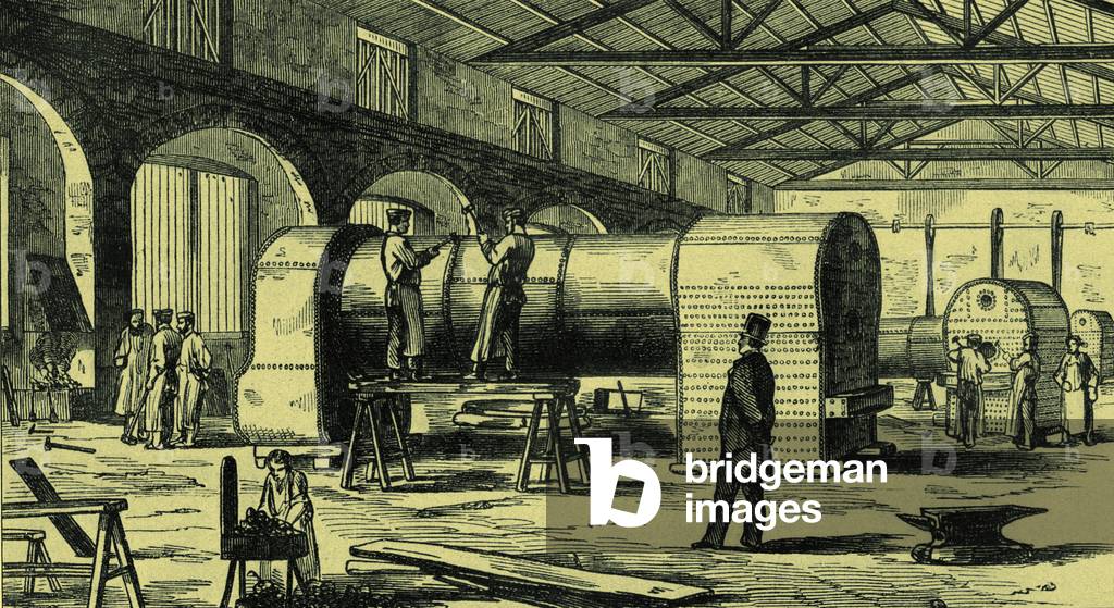 Manufacturing boilers for Great Western Railway