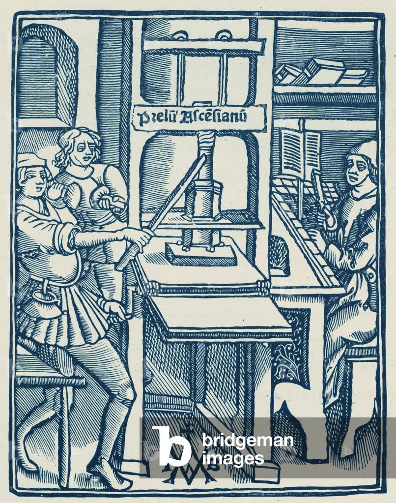 Printer's mark of Jodocus Badius