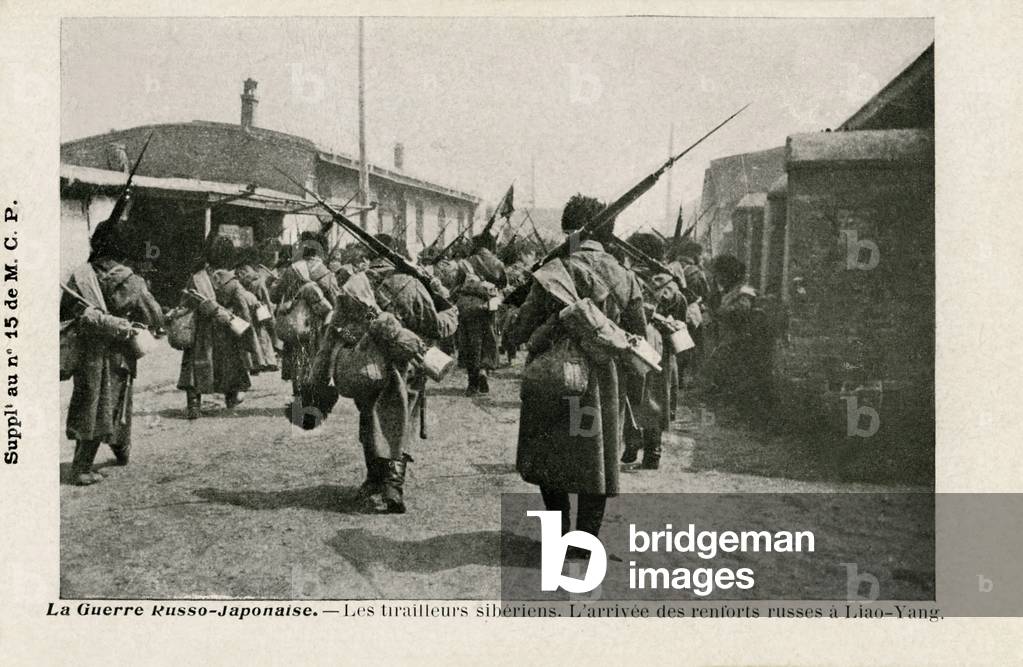 Russian skirmishers in Liao-Yang