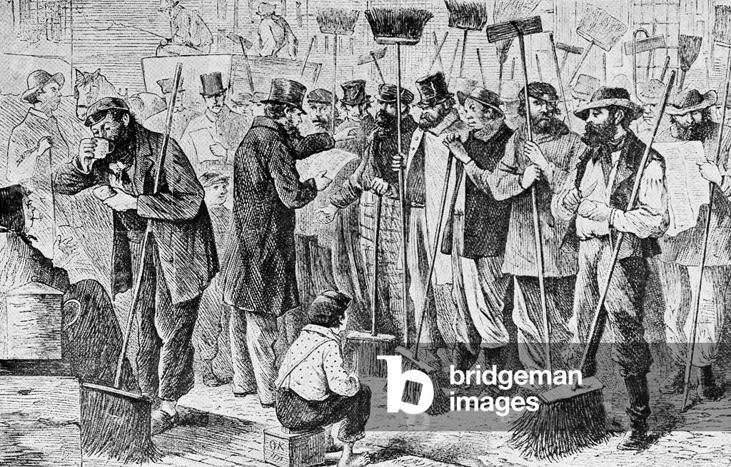 New York nineteeth-century street cleaners