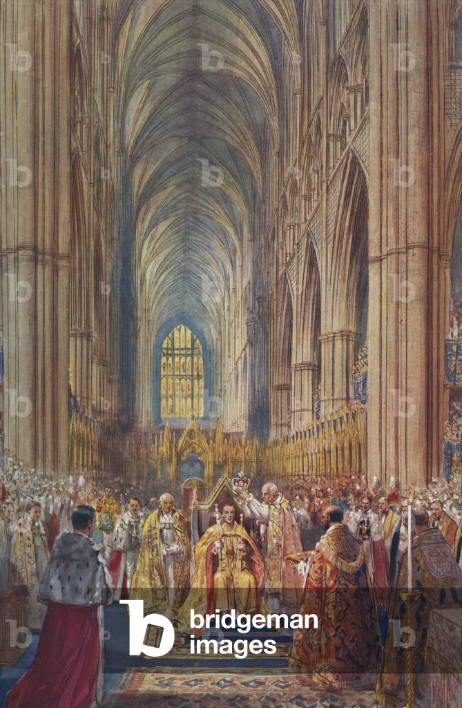 The coronation of King George VI: 'The Act of Crowning'