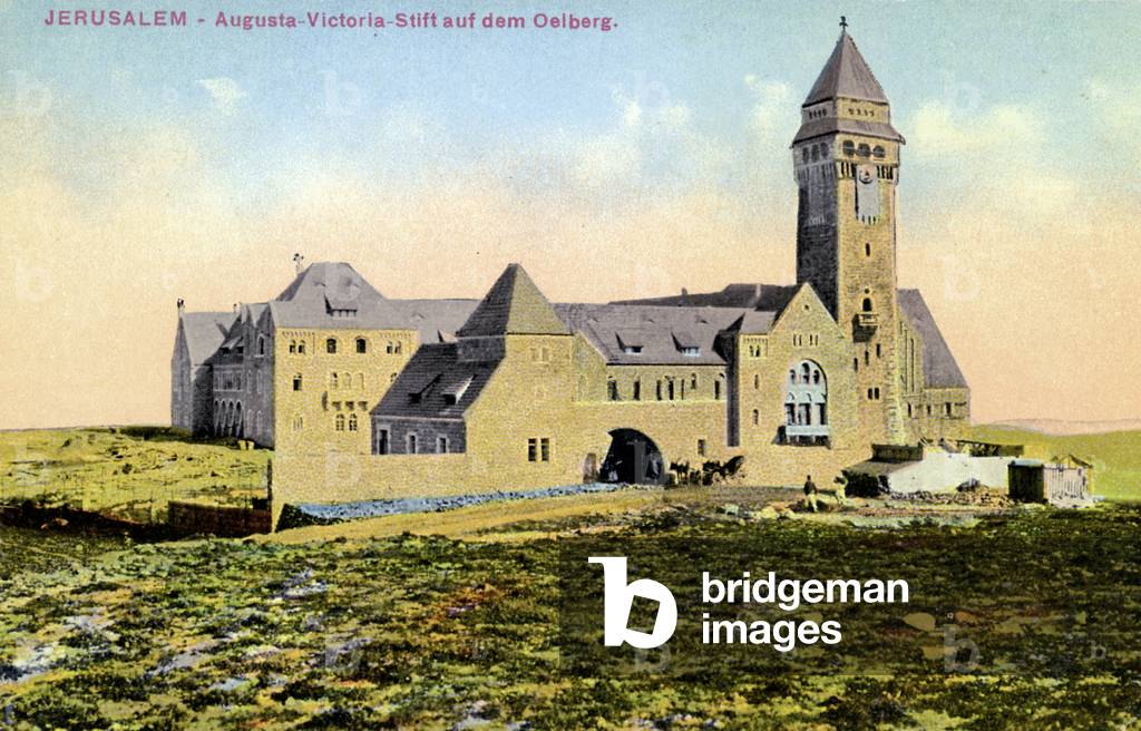 Jerusalem. Hospital and church of Augusta Victoria