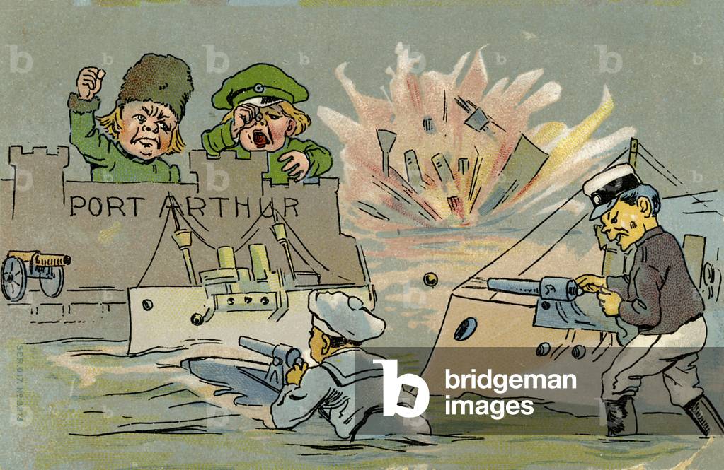 Japanese surprise attack at Port Arthur