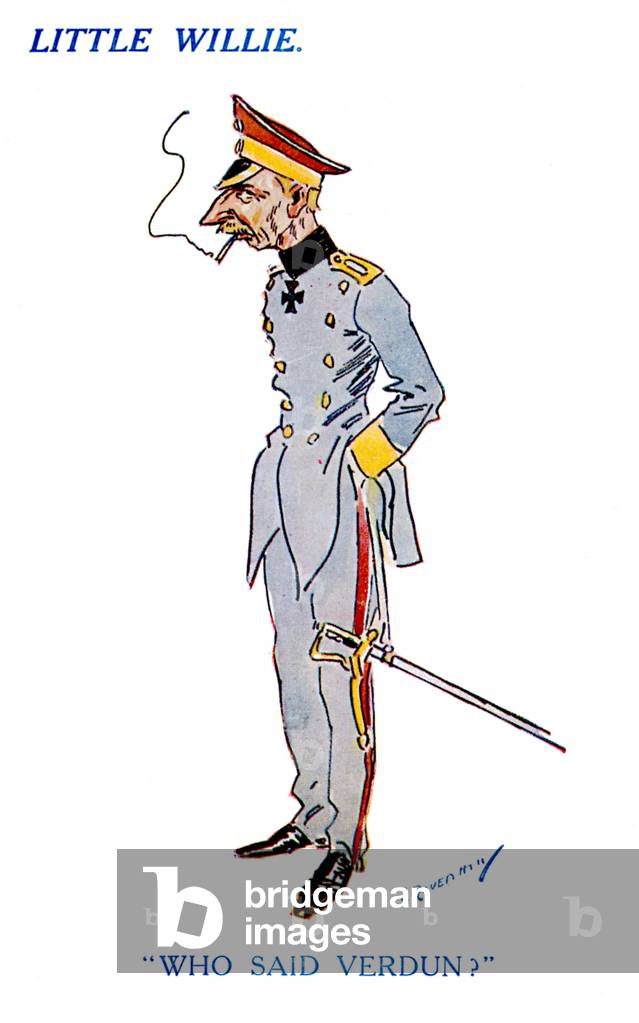 Crown Prince Wilhelm - caricature