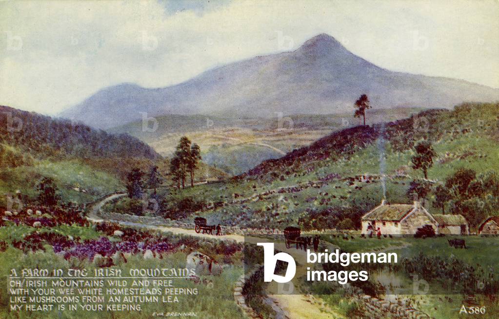 A farm in the mountains, Ireland