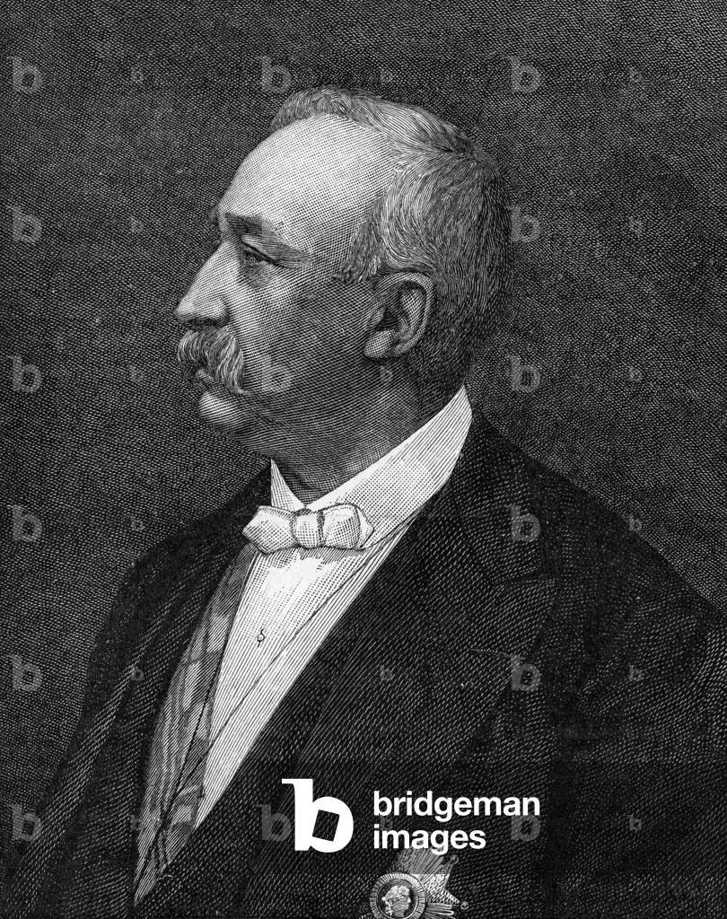 President Faure, portrait, 19th century (print)