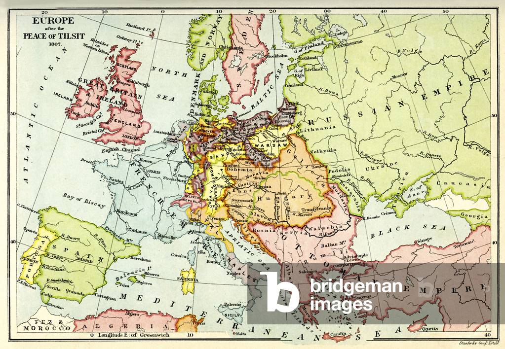 Europe after the Peace of Tilsit