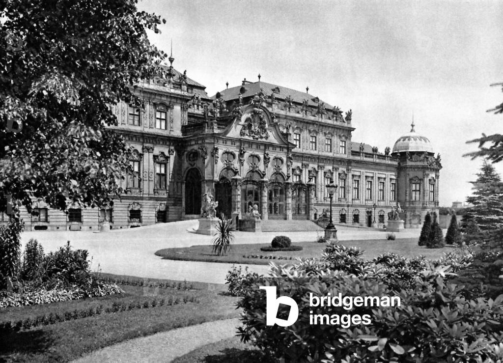 Belvedere Palace (Schloß Belvedere), Vienna, Austria