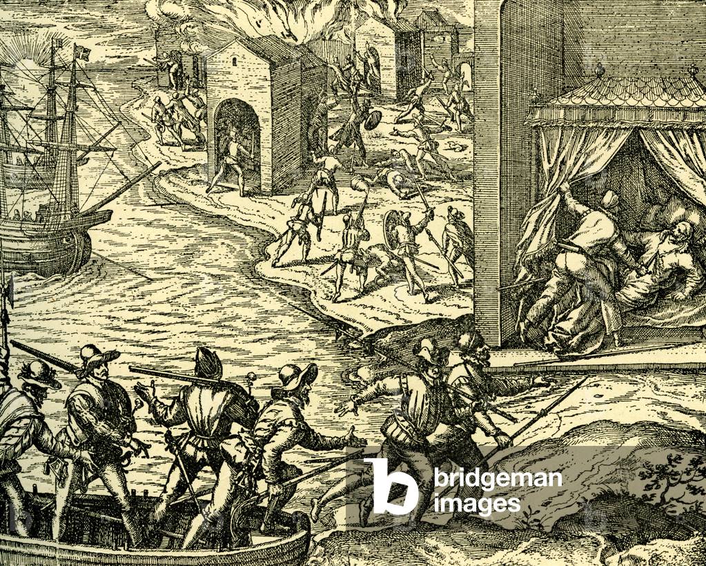 Filibusters at the Capture of Carthagena in 1555