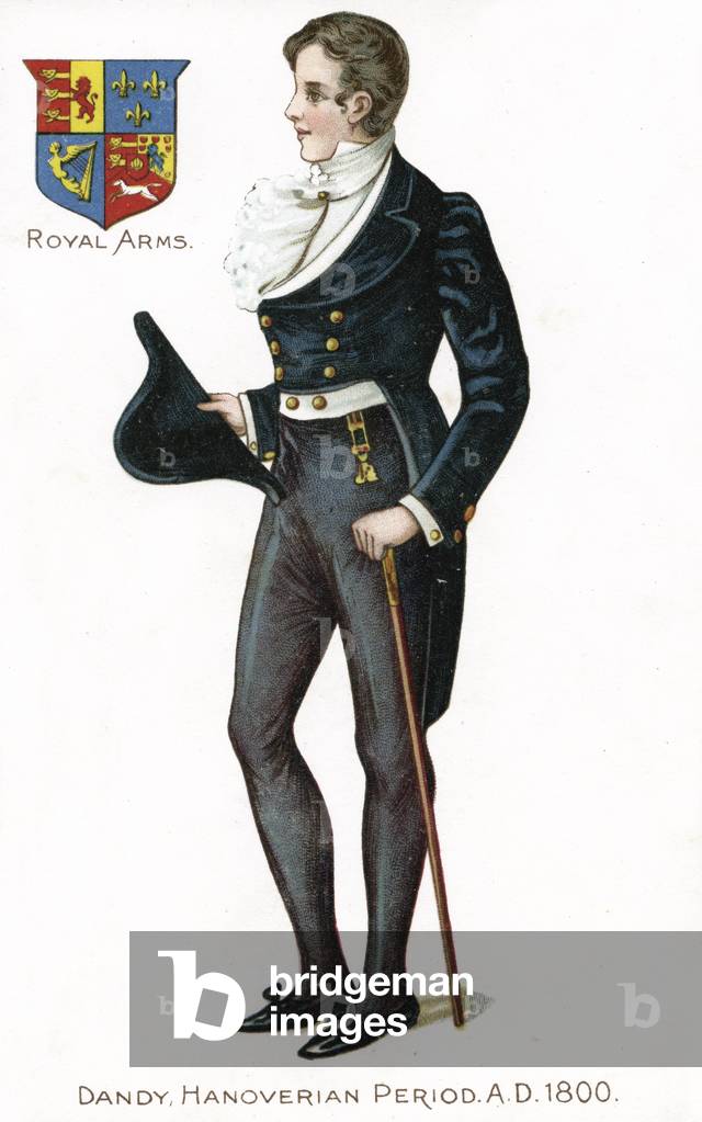 English dandy 1800 (engraving)