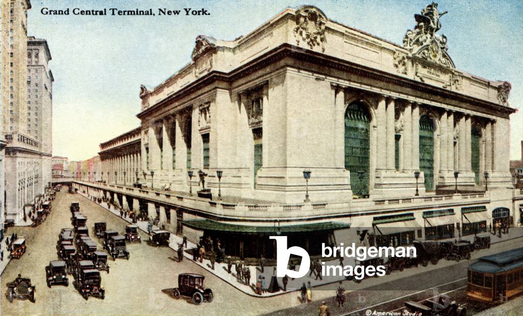 Grand Terminal Station in New York, c.1910s (postcard)