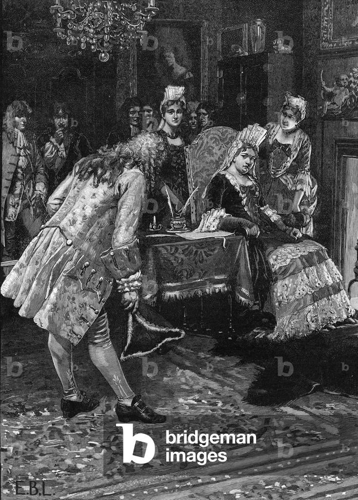 Duke of Marlborough's Interview with Queen Anne