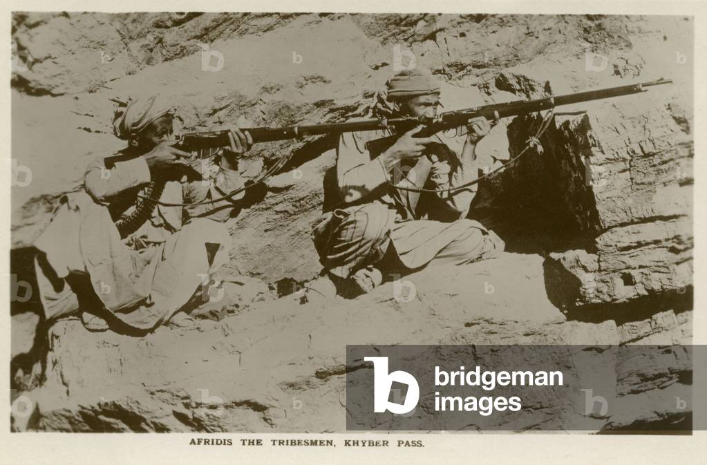 Afghan tribesmen, Khyber Pass