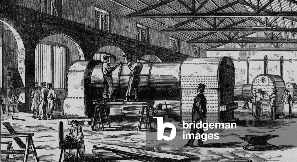 Manufacturing boilers for Great Western Railway