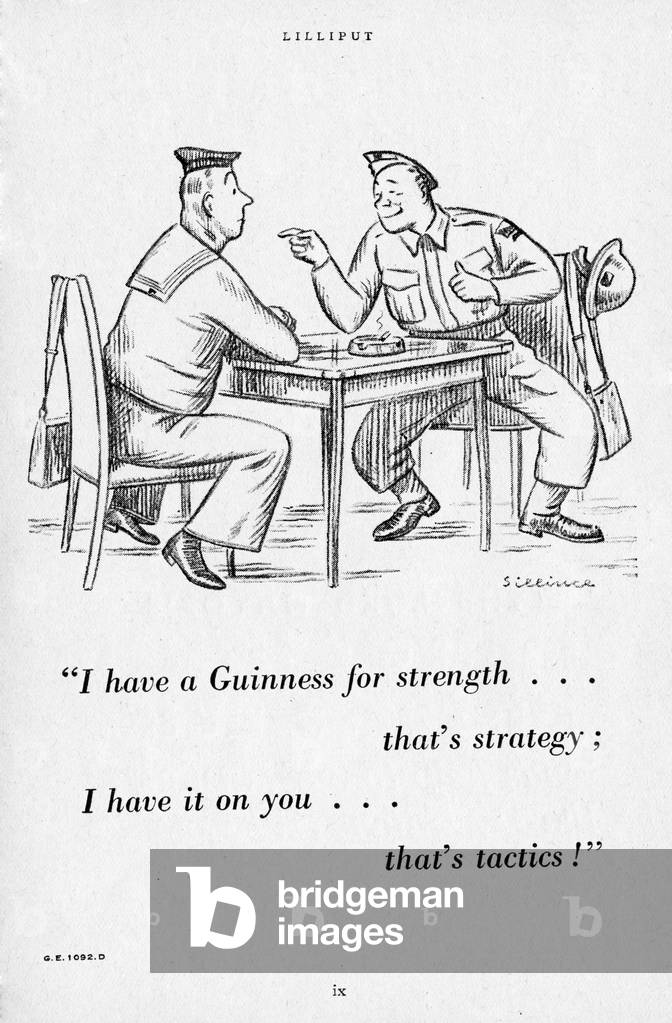 Guinness advertisement from Word War 2
