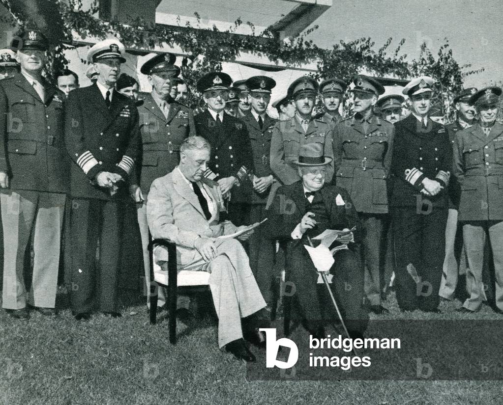 Franklin D. Roosevelt and Winston Churchill