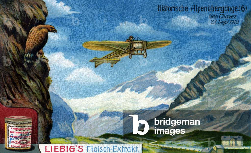 Jorge Chávez 's attempt to cross the Alps, 1910