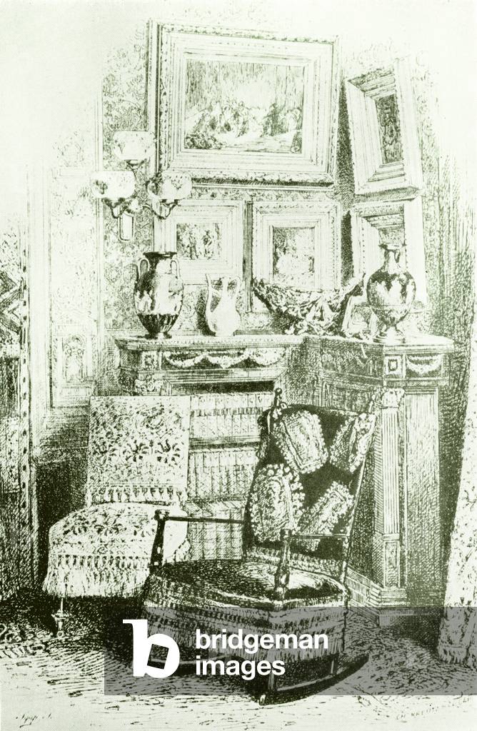 American home  interior from the late nineteenth century