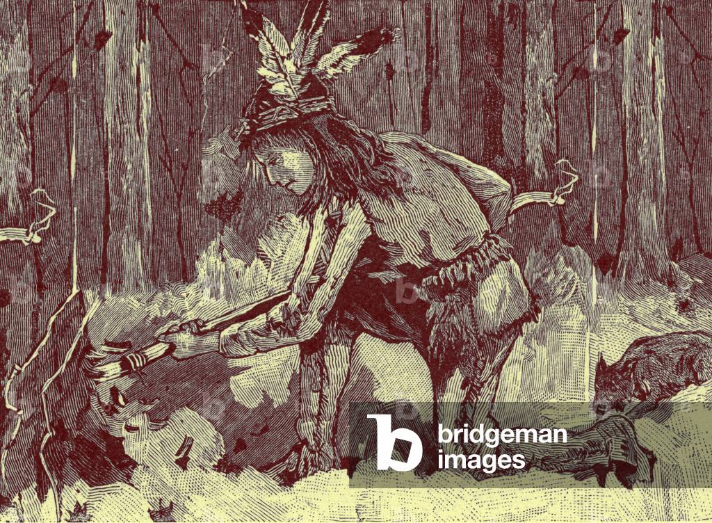 'Making man from the Senomoiza Tree'