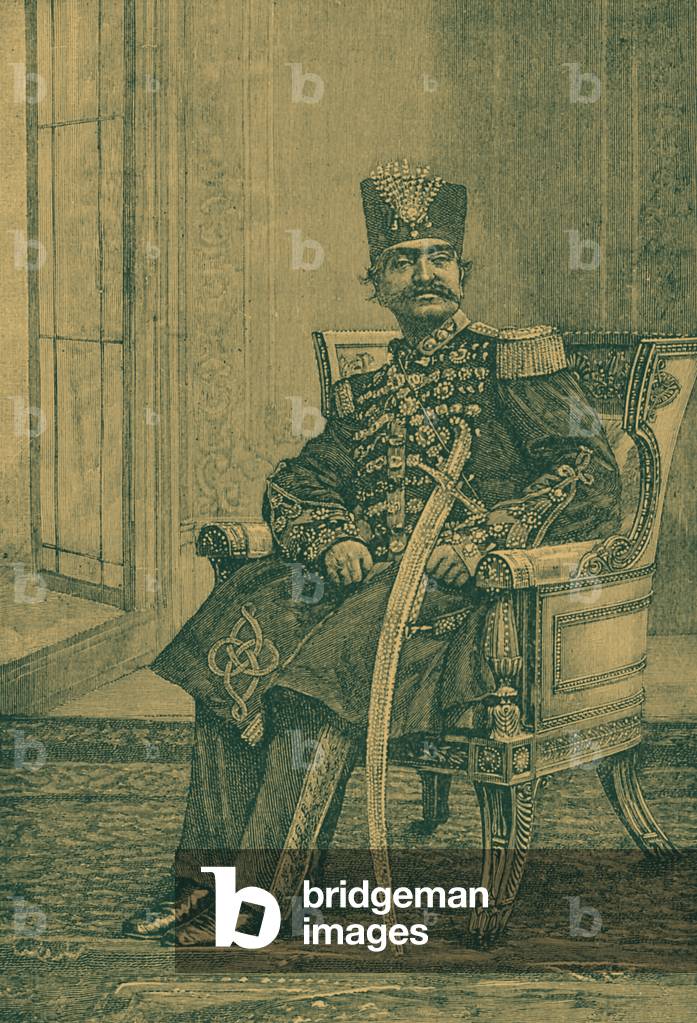 Naser al-Din Shah Qajar - portrait