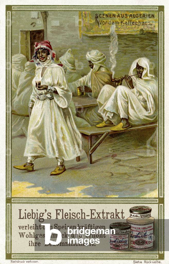 Algerian Scenes: In front of the coffee house