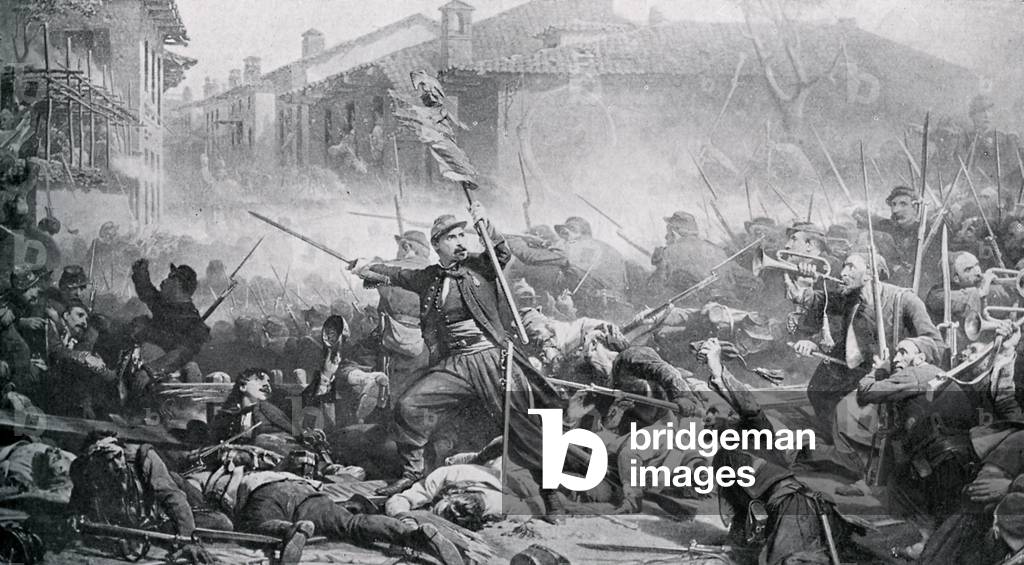 Battle of Magenta - French attack under Macmahon