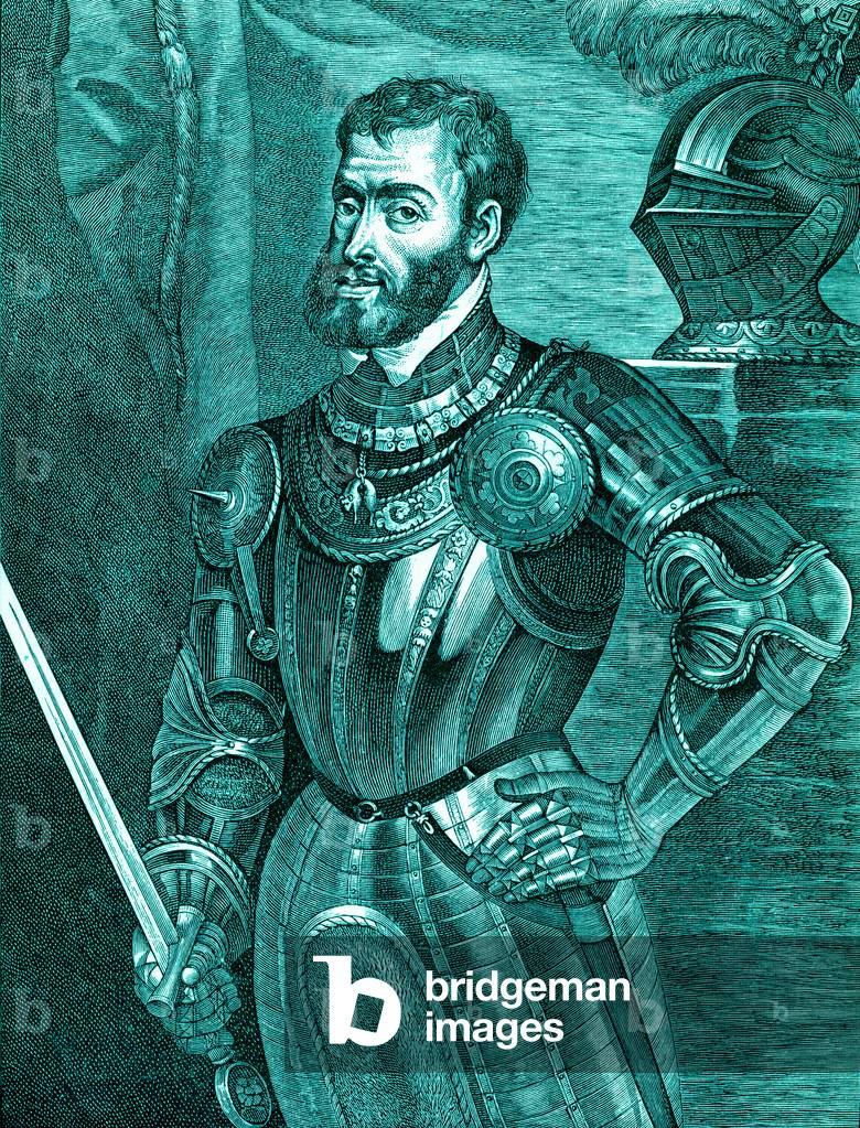 Charles V (1500-58) (engraving)