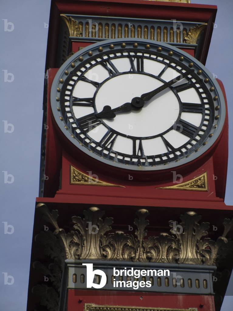 Jubiliee Clock Tower on the Esplanade at Weymouth, Dorset