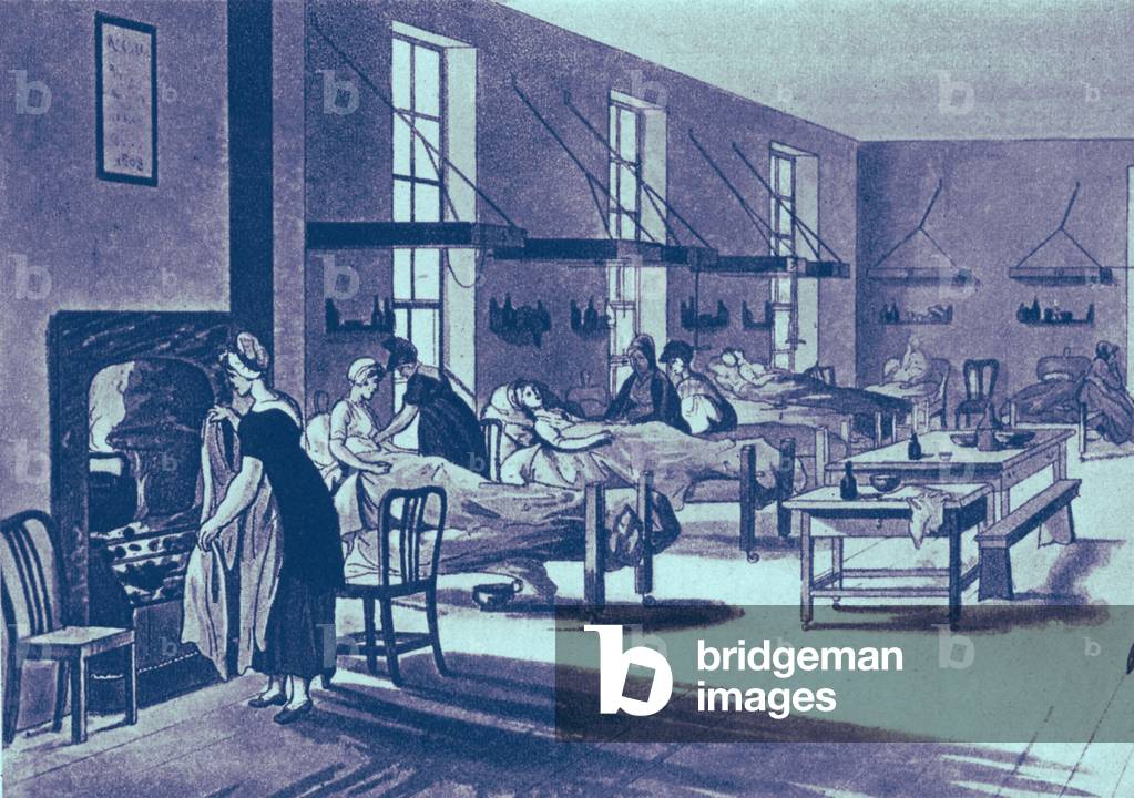 Middlesex Hospital Ward, London.