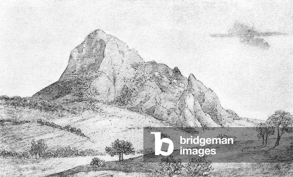 Johann Wolfgang von Goethe 's sketch